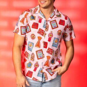 Adult Cakeworthy Honeydukes Co-ord Button Up Shirt